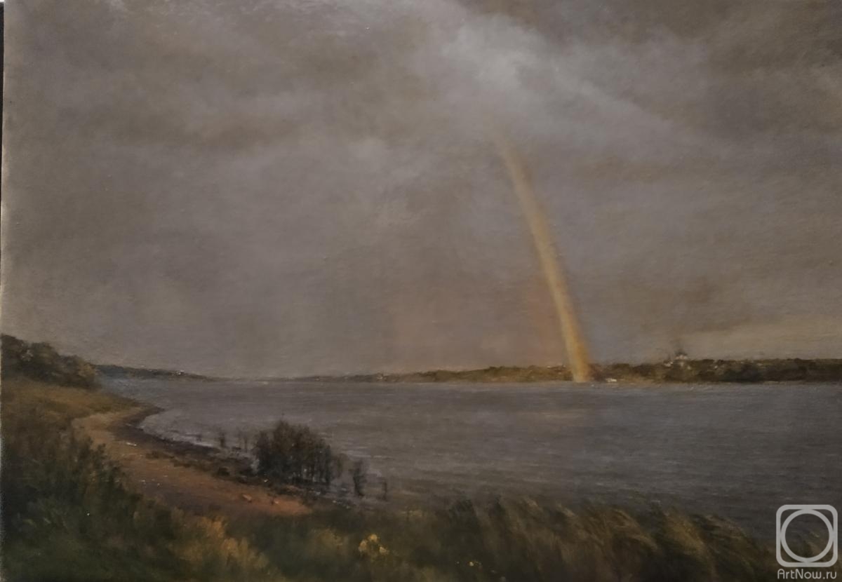 Egorkin Vladimir. Rainbow over the Volga