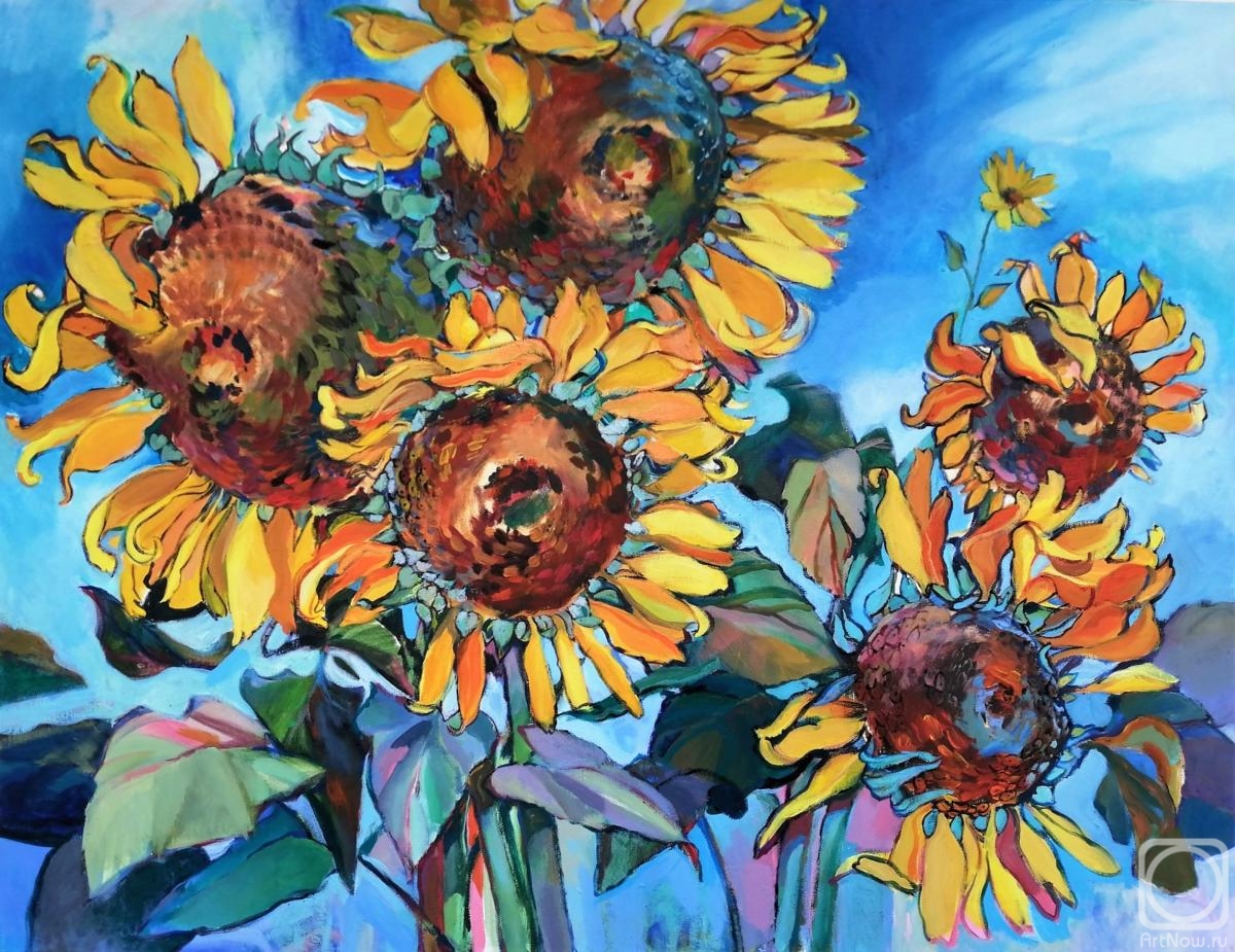 Kostyuchenko Natalya. Sunflowers
