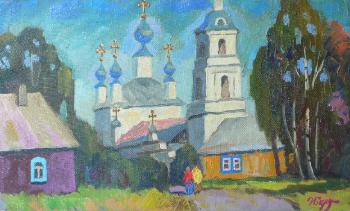 Berdyshev Igor Zagrievich. Church in Domnino, Kostroma region
