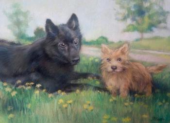Two friends. Kistanova Nadezhda