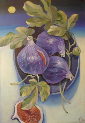 Panina Kira Borisovna. Moon, sea, figs