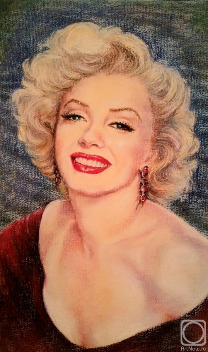 Kasymova Sofiya. Portrait of M. Monroe