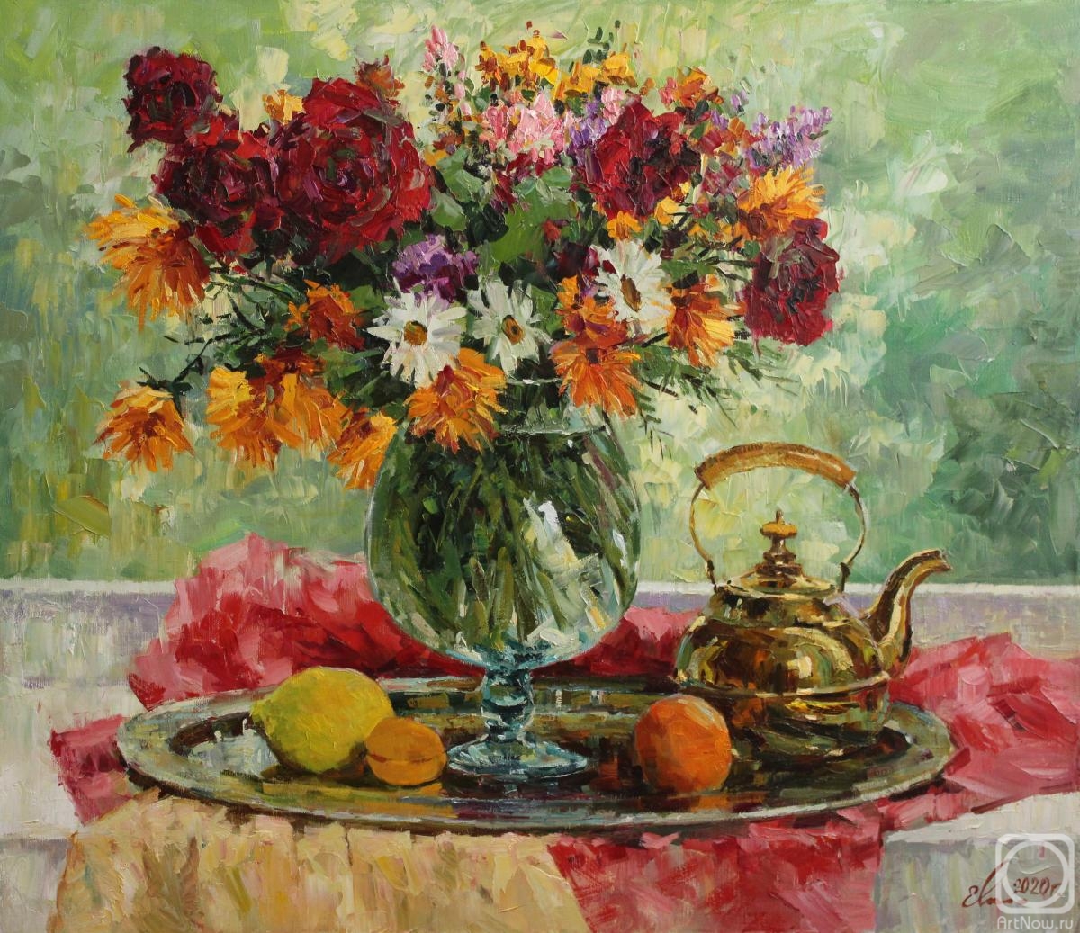 Malykh Evgeny. A bouquet