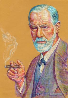 Sigmund Freud (Psychologist). Tyuryaev Vladimir