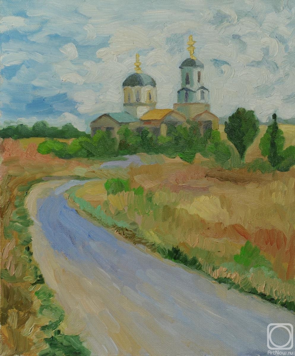 Yavisheva Tatiana. Church in Vladimirovka