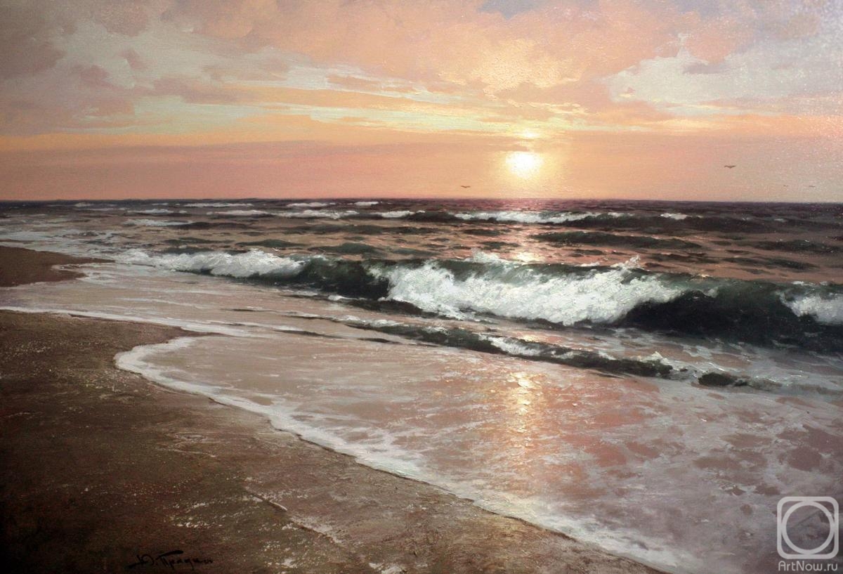 Pryadko Yuri. Dawn at sea