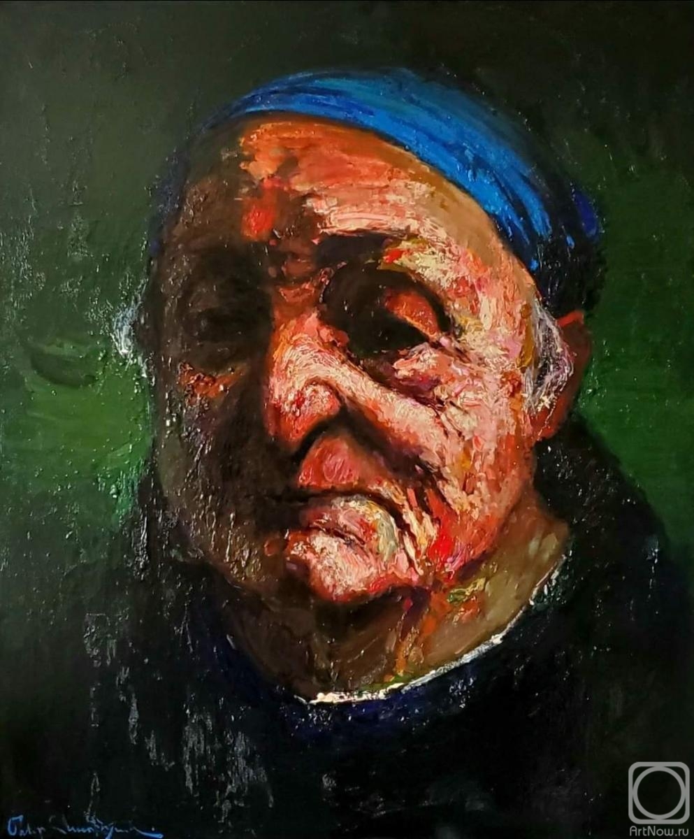 Chatinyan Mger. Portrait of grandmother