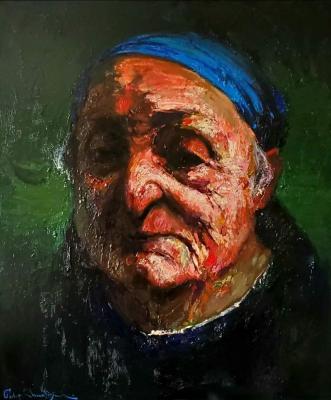 Portrait of grandmother. Chatinyan Mger