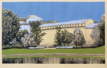 Sunbathing at Usupovsky Garden