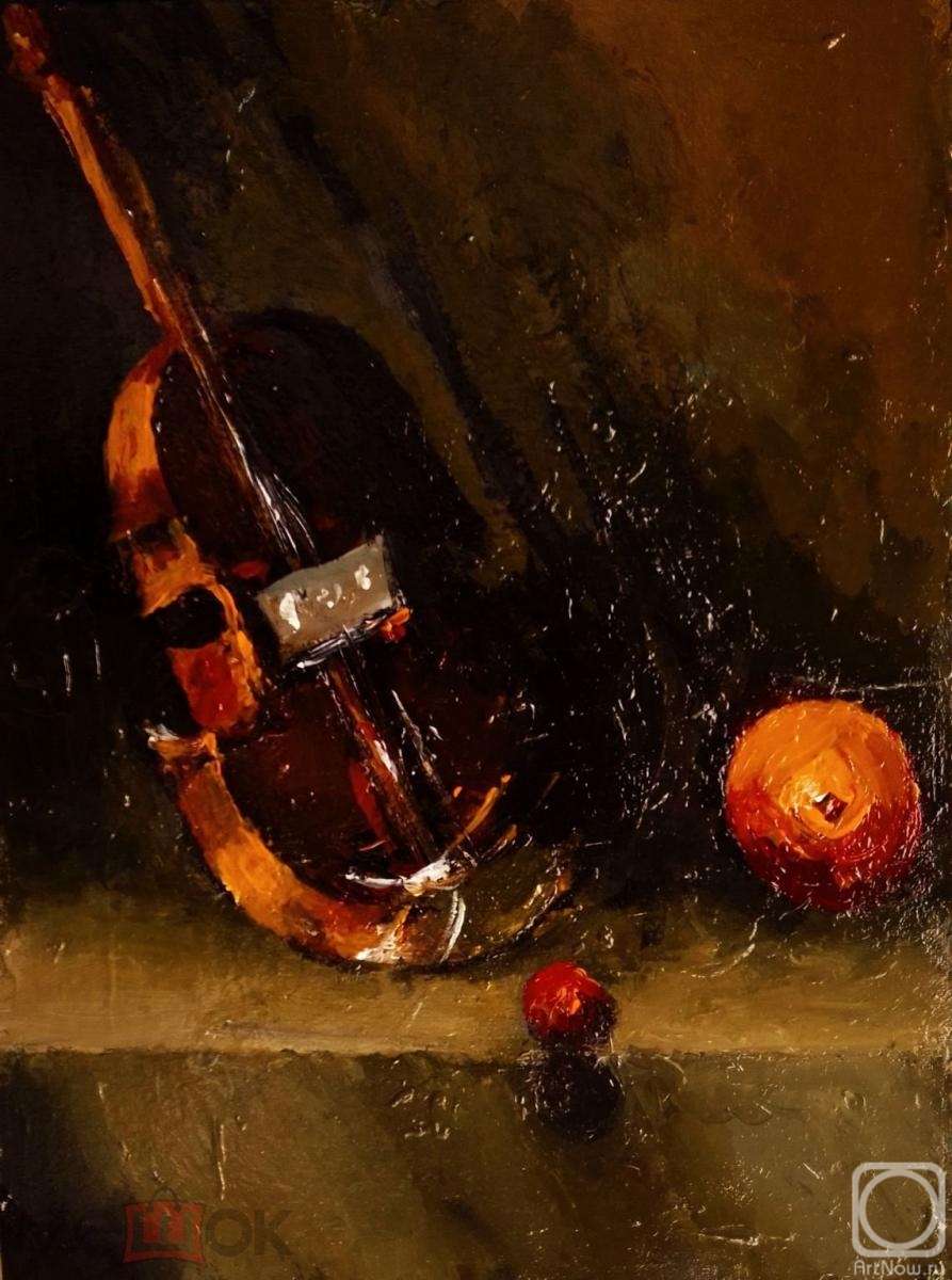 Privalov Mikhail. Violin and Orange