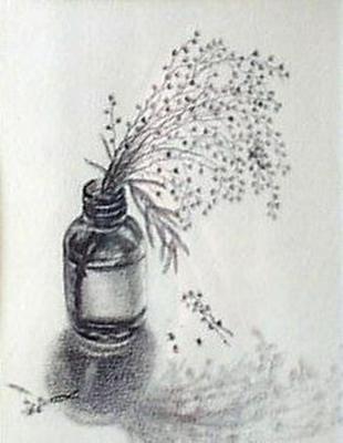 The Sprig of mimosa. Abaimov Vladimir