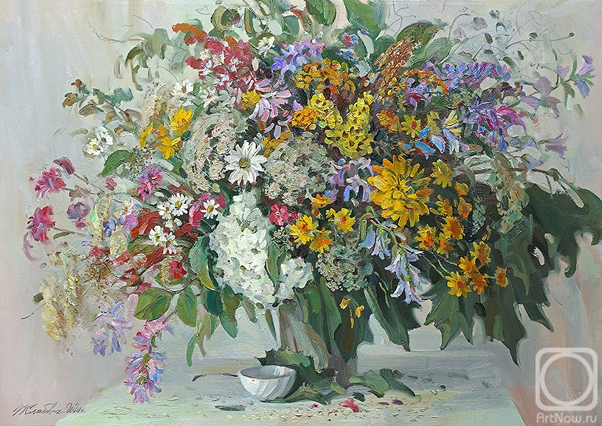 Zhlabovich Anatoly. Bouquet of July