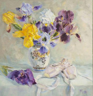 Irises (). Vasylenko Ekateryna