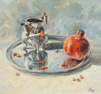 Still life with pomegranate. Vasylenko Ekateryna