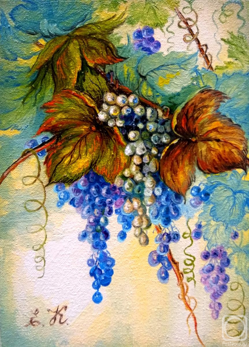 Korableva Elena. Grapes