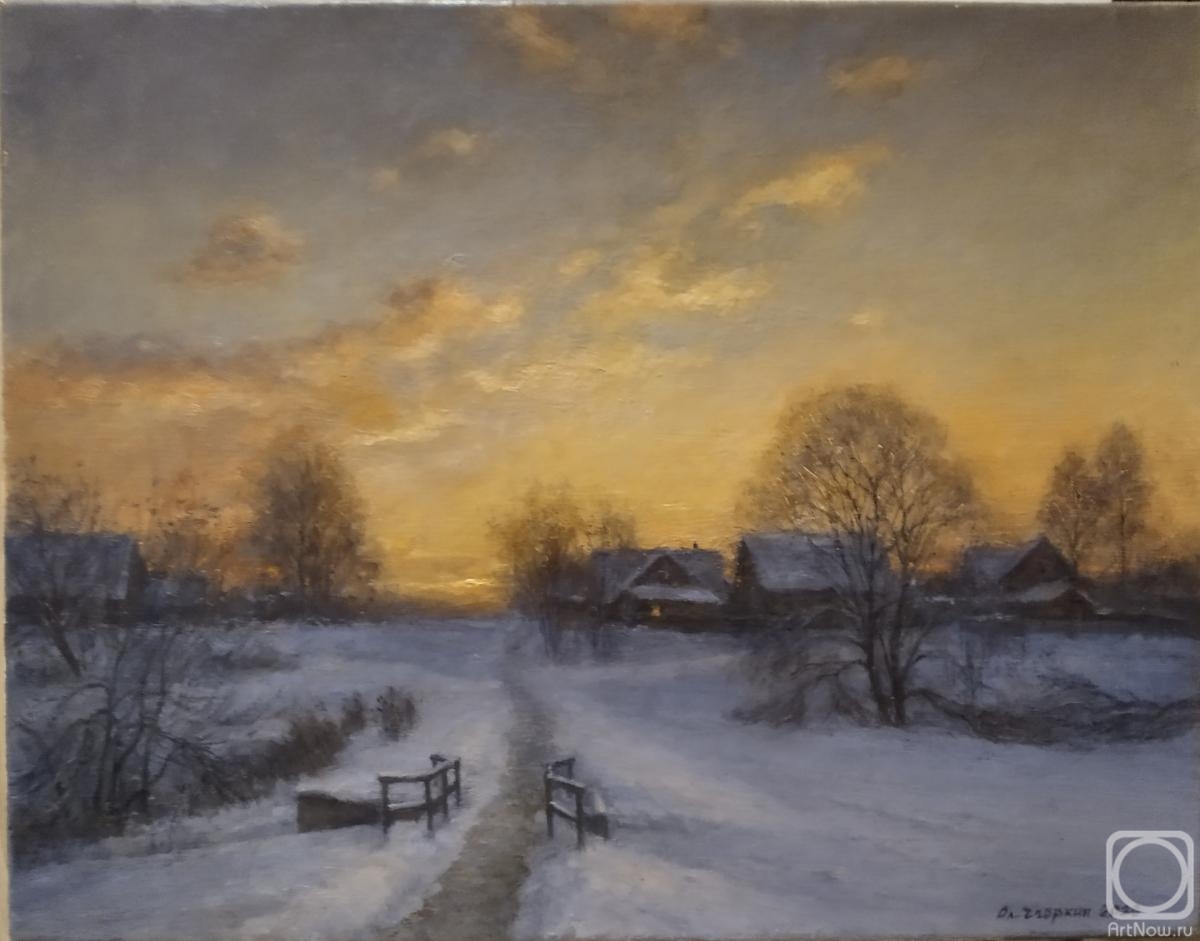 Egorkin Vladimir. Winter evening