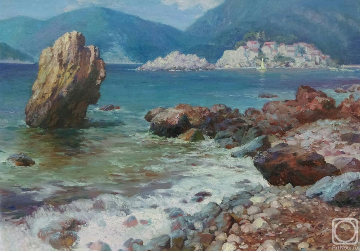 Ryzhenko Vladimir. Adriatic Sea. St. Stephen. Stones