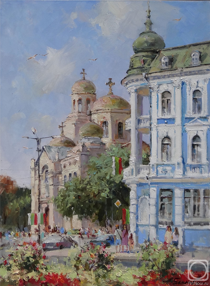 Galimov Azat. Varna. View of the Assumption Cathedral