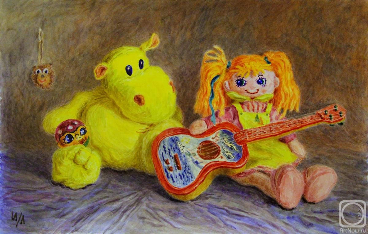 Lomanova Irina. Guitarist