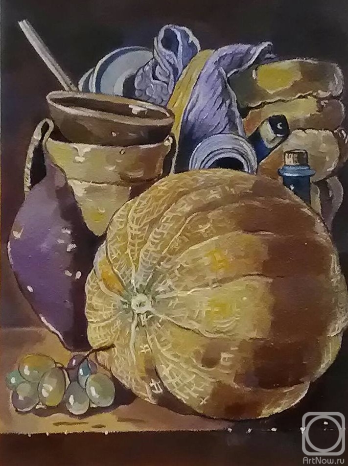 Mets Ekaterina. Still life with a jug