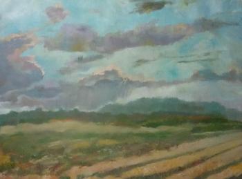August, the field (Nubes). Klenov Andrei