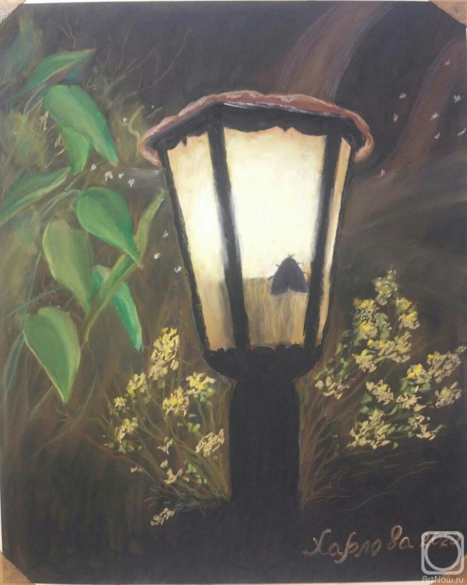 Harlova Tatyana. Lantern in the night
