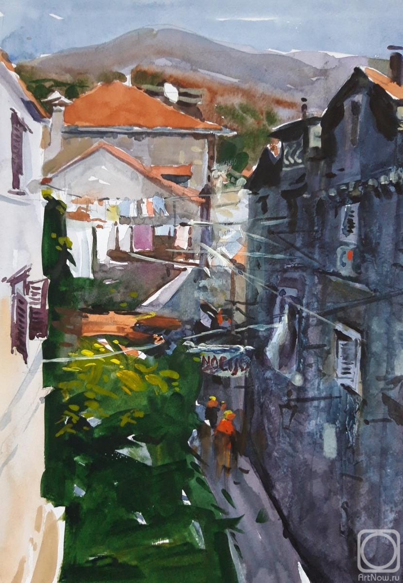 Orlenko Valentin. Streets of Old Dubrovnik 1
