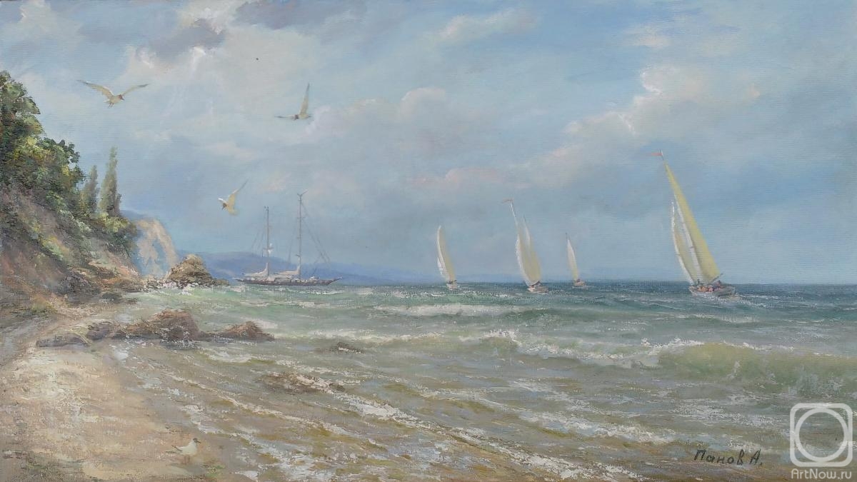 Panov Aleksandr. Along the shore