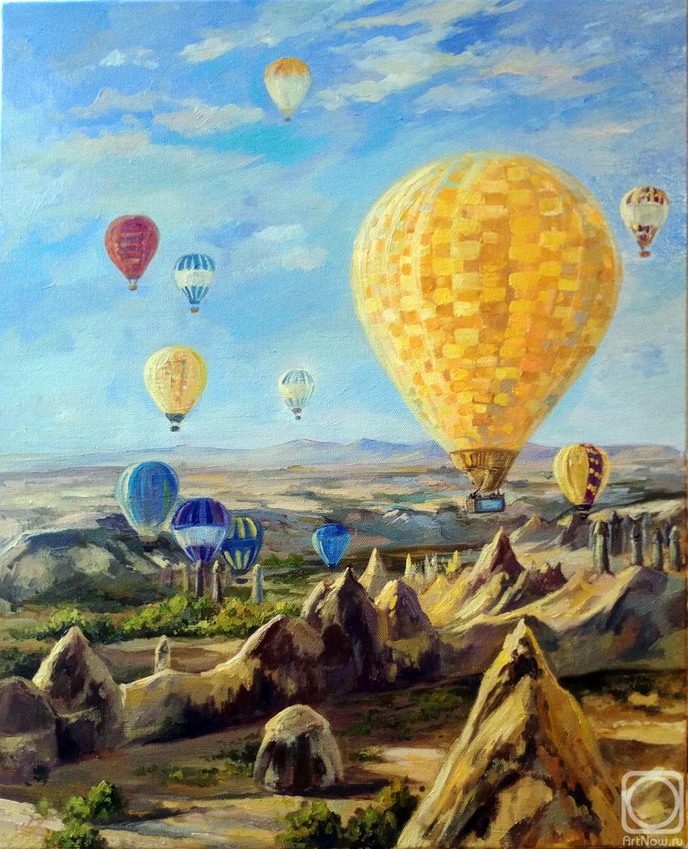 Gerasimova Natalia. Cappadocia-land of balloons