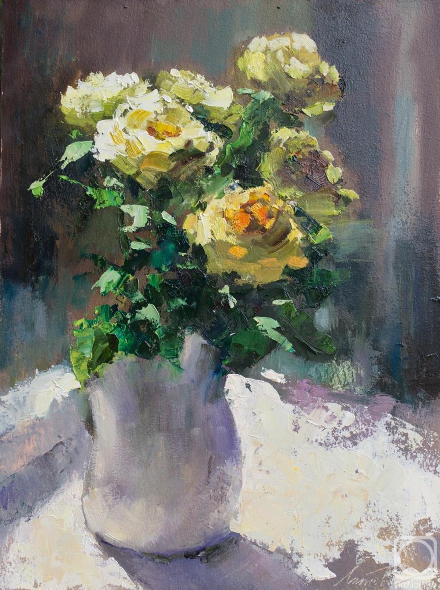 Lapteva Olga. Yellow roses