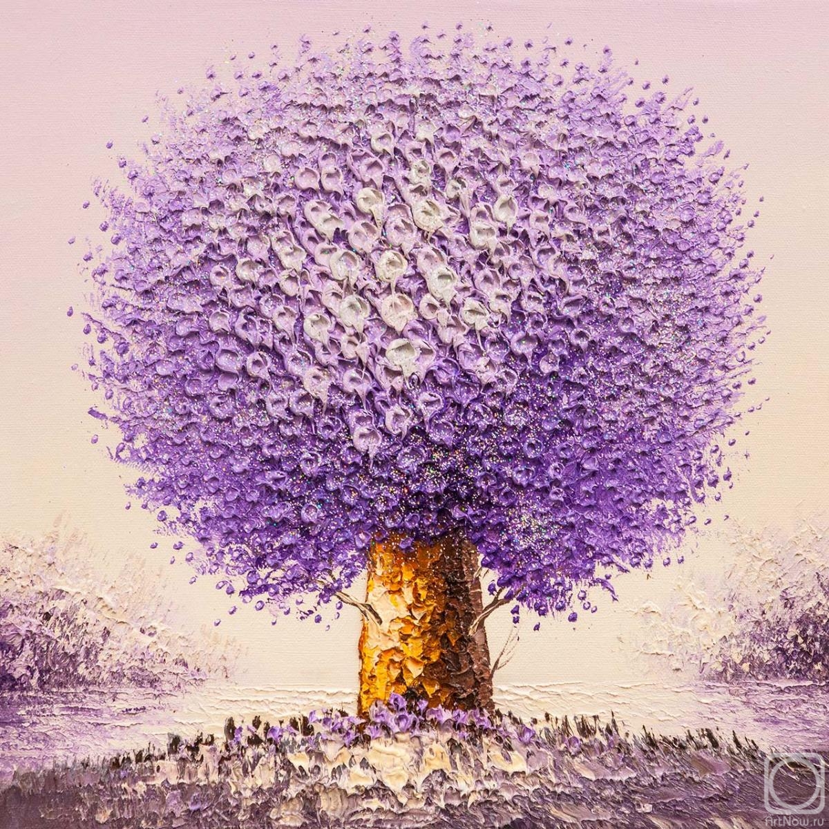 Vlodarchik Andjei. Wish Tree. Lilac Color