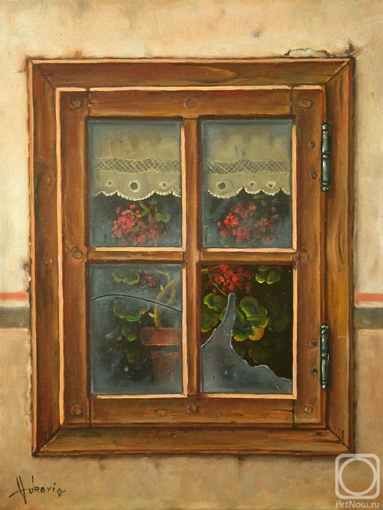 Vukovic Dusan. Old window