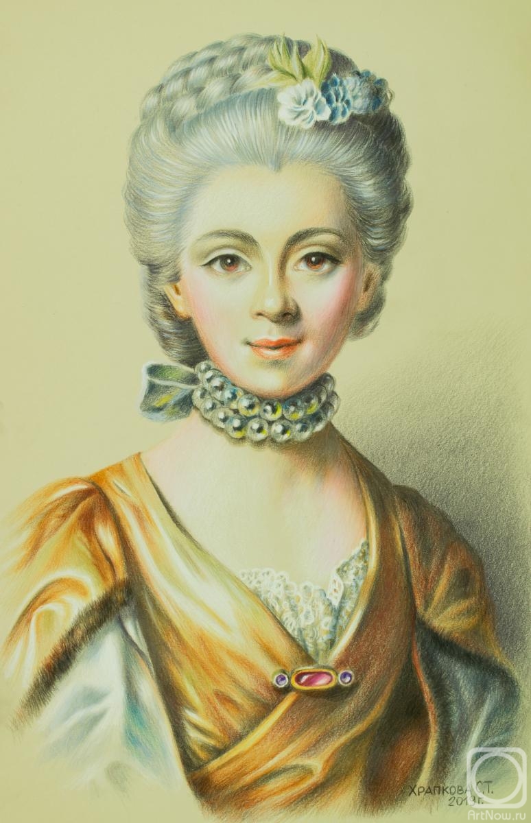Khrapkova Svetlana. Portrait of a Woman