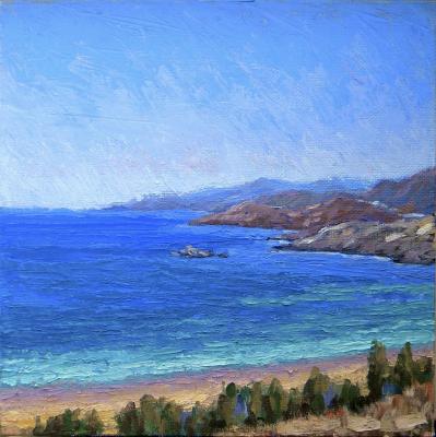 Legend of the Aegean (Small Sea Painting). Charova Natali