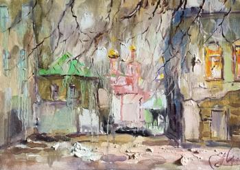 Charina Anna Anatolievna. Courtyard in the Middle of Nowhere