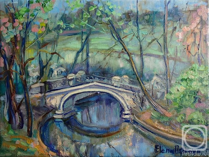 Ostraya Elena. Bridge of Centaurs in Pavlovsk