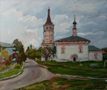 Suzdal, Nikolskaya church on Lebedev street (Nicholas Tower). Dobrovolskaya Gayane