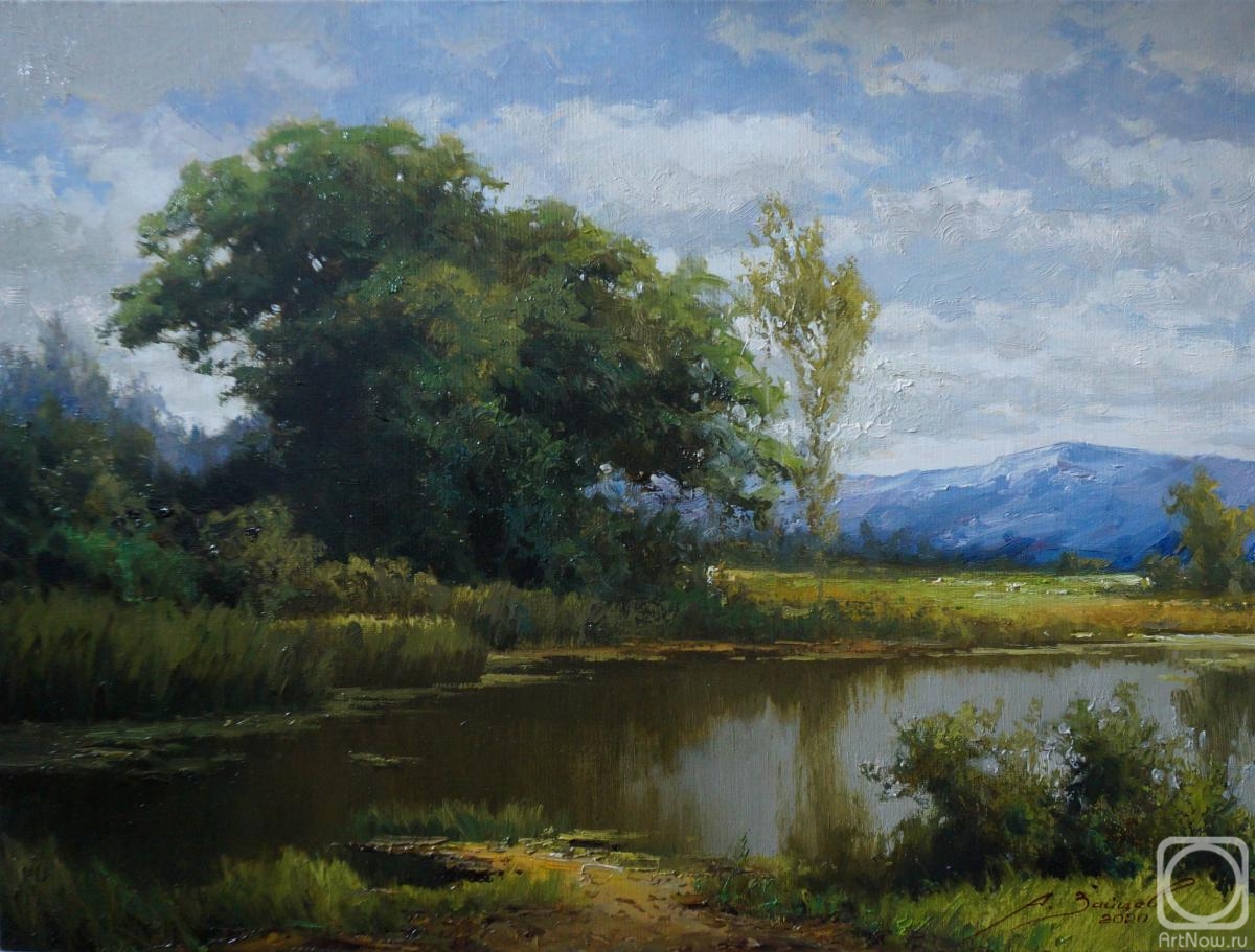 Zaitsev Aleksandr. By the pond
