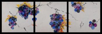 Grapes (triptych) (Encaustic). Mamontova Yuliya
