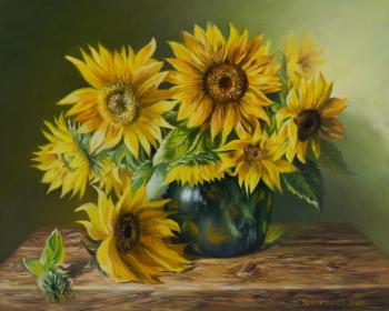Sunflowers. Khrapkova Svetlana