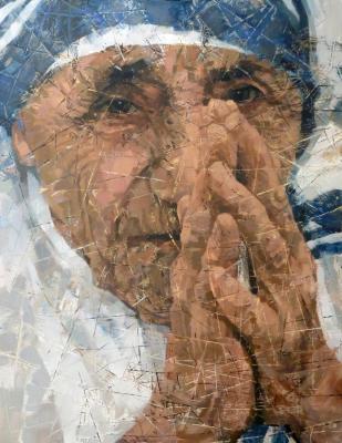 Mother Teresa (fragment). Ilichev Alexander