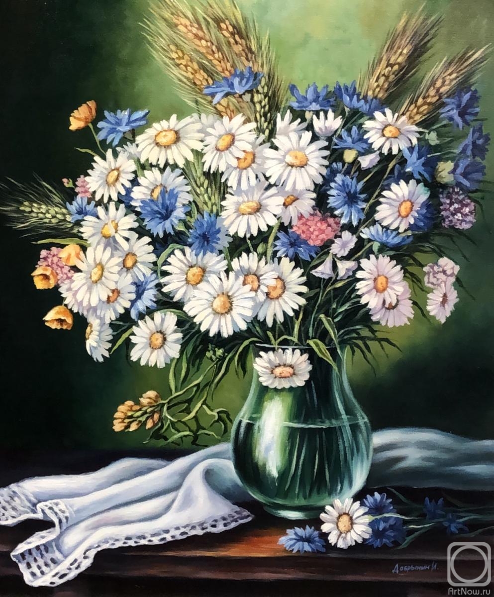 Dobrynin Ilya. Cornflower-chamomile July