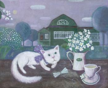 Jasmine tea (Cat Lies). Solovieva Svetlana