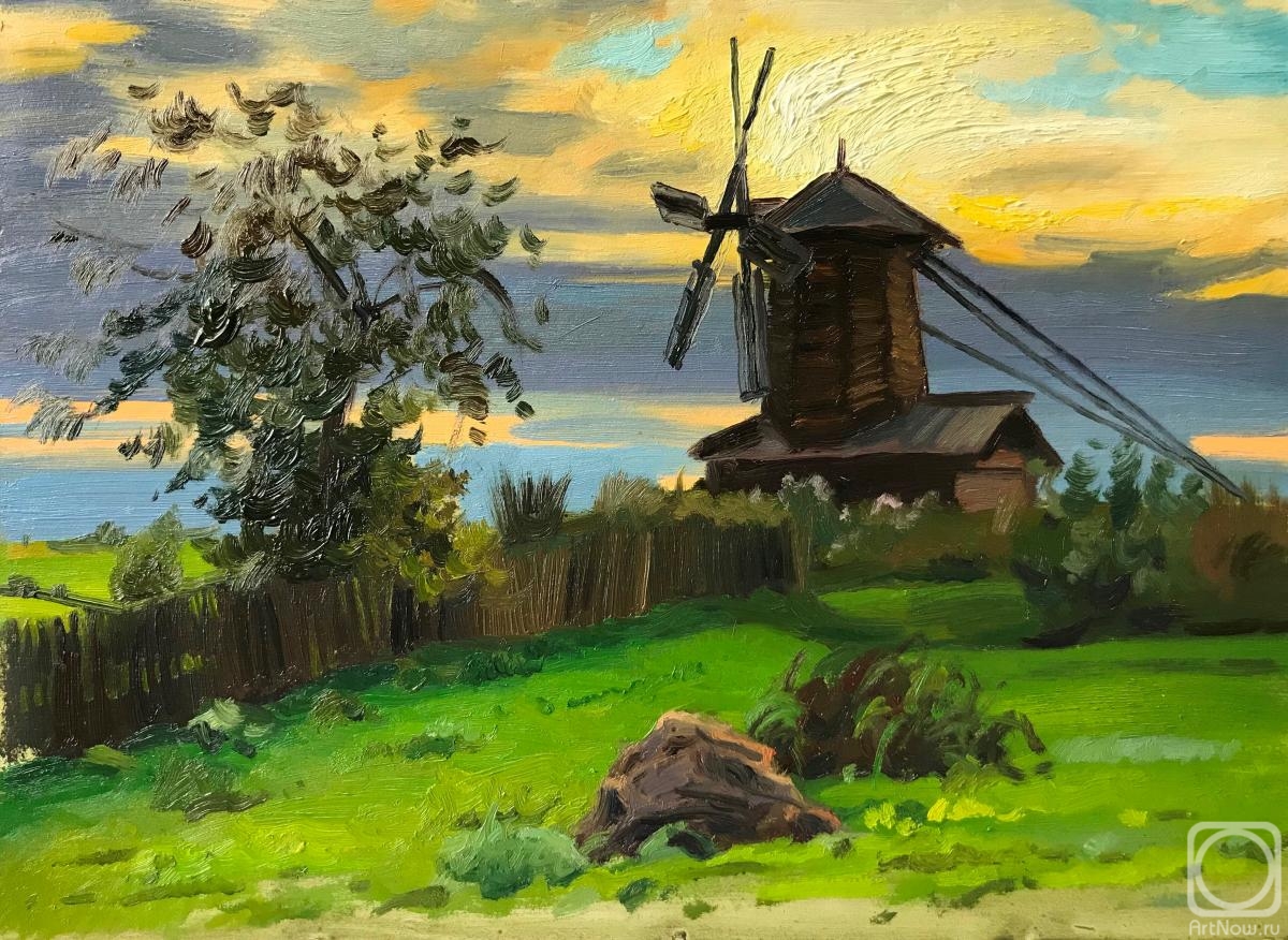 Telyatnikov Arseniy. At sunset