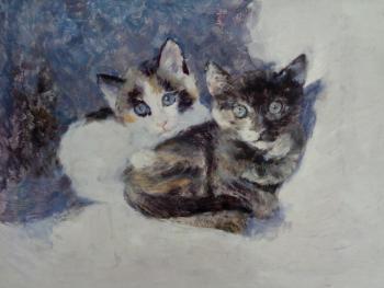 From the Life of Little Cats (Folio 1). Nikulina Tatiana