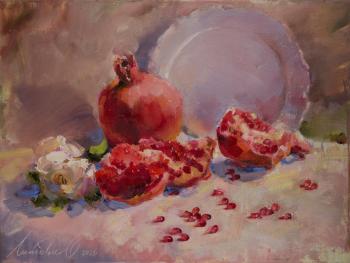Pomegranate seeds. Lapteva Olga