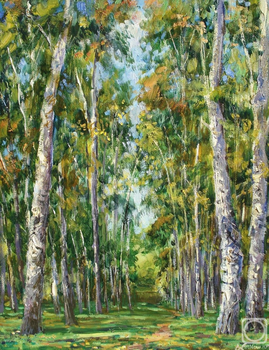 Kovalevscky Andrey. Birch grove in Izmailovo