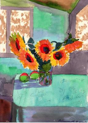 Sunflowers. Dobrosmyslova Vera