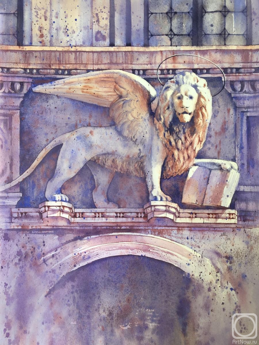 Shchepetnova Natalia. Lion. From the series "Fragments of the Architecture of Venice"