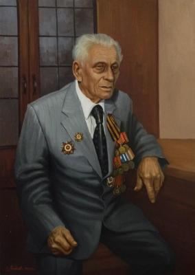 Veteran of the second world war M. V. Goncharov